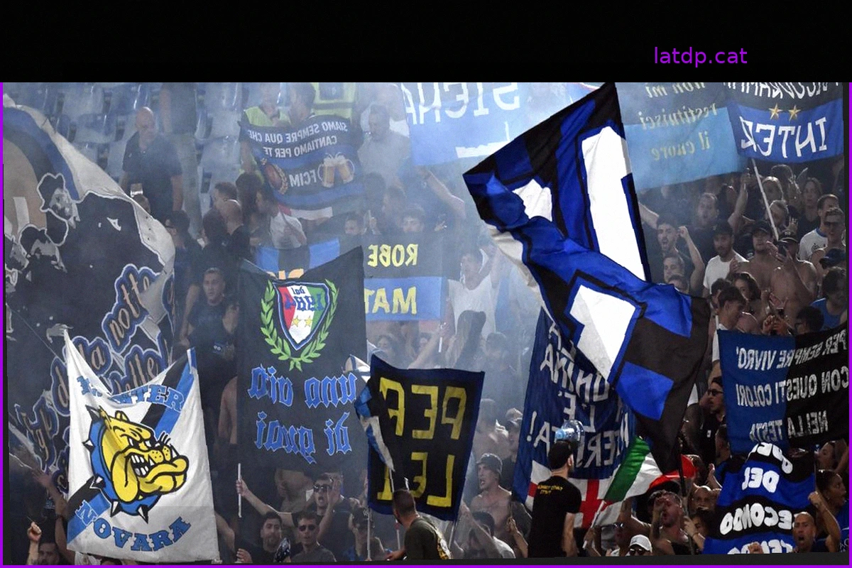 Inter multada tras partido contra Roma por cánticos ofensivos